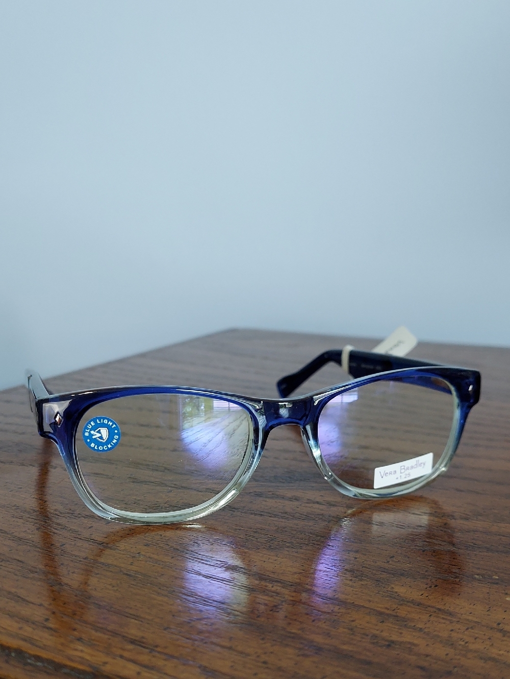 🆕 Vera Bradley Morning Shells Reading Glasses +1.25 Blue Light Blocking, NEW